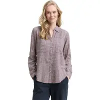 Tom Tailor With Slub Structure 1035247 Langærmet Bluse