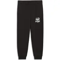 Puma Super Sweatpants Kids, Clothing, Black, 6-7Y