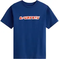 Vans - Mærker - Retro Speed SS Tee Deep Indigo til UnisexBomuld - Børnetoj Størrelse M - Flåde
