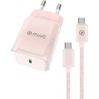 Muvit For Change Pd 30w Usb-c Vægoplader + Usb-c-kabel 1 M 3a