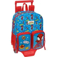 Safta Spidey 6l 22x27x10 Cm Mini Rygsæk Med Hjul