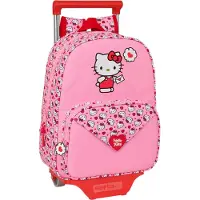 Hello Kitty 10l 26x34x11 Cm Rygsæk Med Hjul