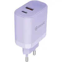 Muvit For Change 36w + Pd 45w Usb-a-og Usb-c-vægoplader