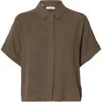 Selected Bluse 'SLFVIVA' choko