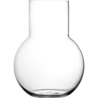 Skrufs Glasbruk Pallo vase Klar 20 cm