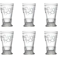 La Rochère Versailles longdrinkglas 33 cl 6-pak Klar