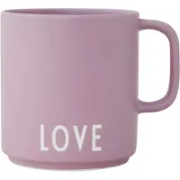 Design Letters favoritkop med hank 25 cl Love/Lavender