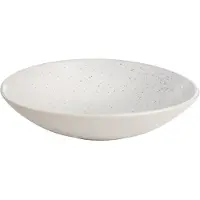 ERNST dyb tallerken 22 cm Prikket/Hvid