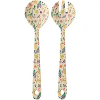 Rice salatbestik melamin 2 dele Wild flowers