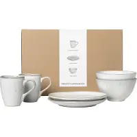 Broste Copenhagen Nordic Sand morgenmadssæt til to 6 dele