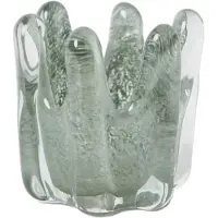 Olsson & Jensen Helix fyrfadsstage Ø14 cm Mosgrøn