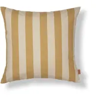 Ferm Living Strand outdoor pudebetræk 50x50 cm Warm yellow-parchment