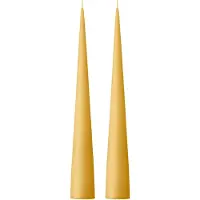 Ester & Erik kegleformet lys 37 cm 2-pak mat Beige 14/2