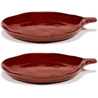 Serax La Mère fad med greb Ø17 cm 2 stk Venetian red