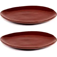 Serax La Mère tallerken XL Ø27 cm 2 stk Venetian red