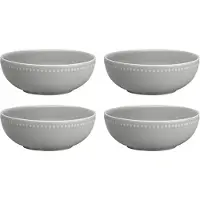 Scandi Living Dots morgenmadsskål 60 cl 4 stk. Grå