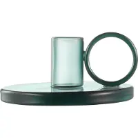 Muurla Loop lysestage Ø11 cm Teal