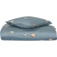 Nuuroo Baby sengetøj 70x100 cm - 100% økologisk bomuldssatin - Cirkusmotiv