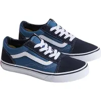 Vans Sneakers 'Old Skool' navy / blue denim / hvid