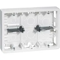 Legrand Mosaic Underlag 16M 50 mm Hvid