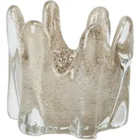 Olsson & Jensen Helix fyrfadsstage Ø10,5 cm Taupe