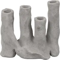 Mette Ditmer Art piece four lysestage Light grey