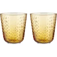 Marimekko Syksy tumbler glas 36 cl 2-pak Beige