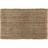 Dixie Alice dørmåtte 60x90 cm Natural grey