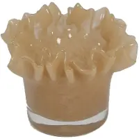 Olsson & Jensen Loa fyrfadsstage 14 cm Beige
