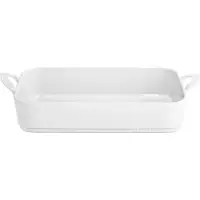 Pillivuyt Toulouse ovnfast fad hvid 18x31 cm
