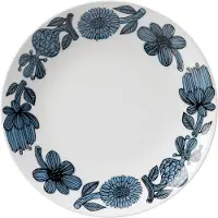 Gustavsberg Porslinsfabrik Blå Aster tallerken Ø 22 cm