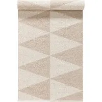 Scandi Living Rime tæppe nude (beige) 70 x 250 cm