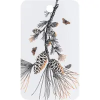 Åry Home Pine Cone skærebræt 20x34 cm Cotton white