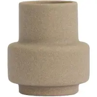 Ro Collection Hurricane vase S Ø9 Light Stone