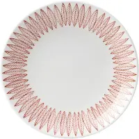 Gustavsberg Porslinsfabrik Rød Salix tallerken Ø 18 cm