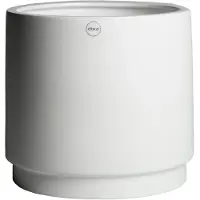 DBKD Solid krukke white Stor Ø24 cm