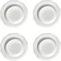 Serax Silhouette pasta tallerken Ø22 cm 4 stk White