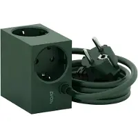Kord Cuboid stikdåse 2 m Dark Green