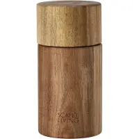 Scandi Living Hollow saltkværn 13 cm Acacia