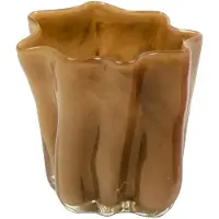 Olsson & Jensen Tess fyrfadsstage Ø10 cm Brun
