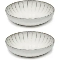 Serax Inku high tallerken XS Ø16 cm 2 stk White