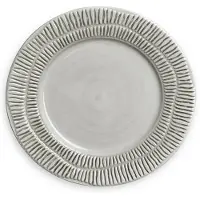Mateus Stripes tallerken Ø21 cm Grå