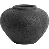 Muubs Luna krukke Ø25 cm Sort