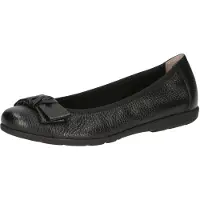 Caprice Ballerina, black, made of Leather, Size 37