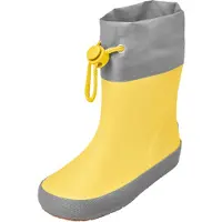 Playshoes Gummistøvler gul / mørkegrå
