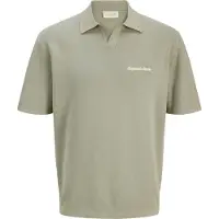 Jack & jones Junior Shirts mørkebeige / hvid