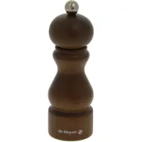 De Buyer Rumba salt- og peberkværn keramisk 14 cm Mørkebrun