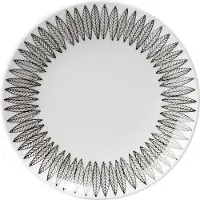 Gustavsberg Porslinsfabrik Sort Salix tallerken Ø 22 cm