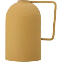 Bloomingville Idon lysestage 15 cm Gul