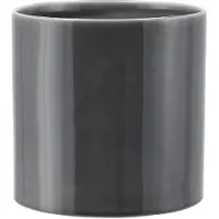 Scandi Living Sleek krukke Ø15 cm Charcoal